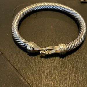 Silver cable bracelet NWOT